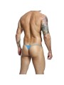 Mob - Light Blue Lace Thong for Men Size S/M