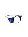 Mob - Blue Lace Thong for Men Size S/M