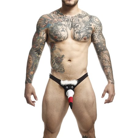Mob Toucan Bikini - Black Jockstrap for Men Size S