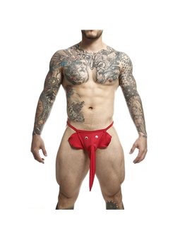 Mob - Elephant Thong for Men Red One Size