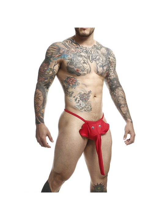 Mob - Elephant Thong for Men Red One Size