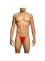 Mob - Sheer Red Thong for Men Size L/XL