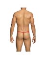 Mob - Sheer Red Thong for Men Size L/XL