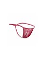 Mob - Sheer Red Thong for Men Size L/XL