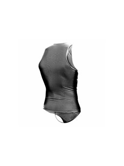 Mob Sex Mesh - Sheer Black Bodysuit for Men Size L/XL