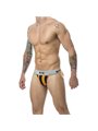Mob Stripe Classic Jock - Sospensorio per Uomo Arancione Taglia L