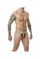 Mob Stripe Classic Jock - Sospensorio per Uomo Arancione Taglia L