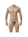 Mob Stripe Classic Jock - Orange Jockstrap for Men Size XXL