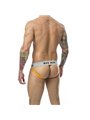 Mob Stripe Classic Jock - Orange Jockstrap for Men Size XXL