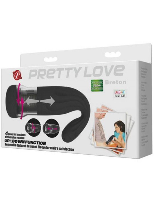 Pretty Love - Breton Multifunction Rechargeable Masturbator