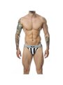 Mob Stripe Classic Jock - Sospensorio a Righe Bianco/Nero Taglia S