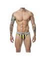 Mob Stripe Classic Jock - Sospensorio per Uomo Giallo Taglia M