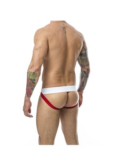 Mob Stripe Classic Jock - Sospensorio per Uomo Rainbow Taglia L