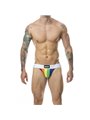 Mob Stripe Classic Jock - Sospensorio per Uomo Rainbow Taglia S