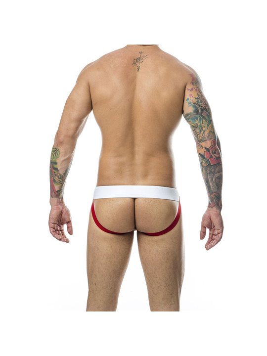 Mob Stripe Classic Jock - Sospensorio per Uomo Rainbow Taglia XL