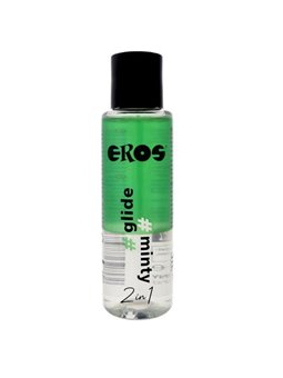 Eros Glide Minty - Lubrificante 2 in 1 a Base di Silicone 100 ML