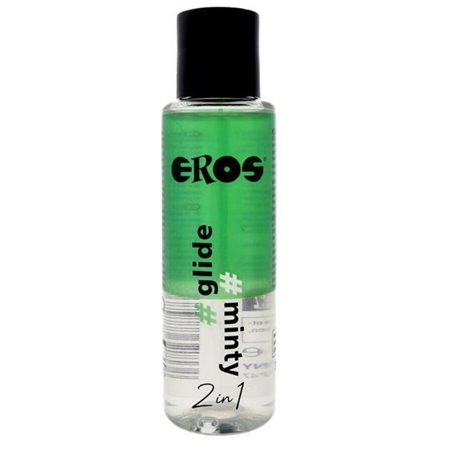 Eros Glide Minty - 2-in-1 Silicone-Based Lubricant 100 ML