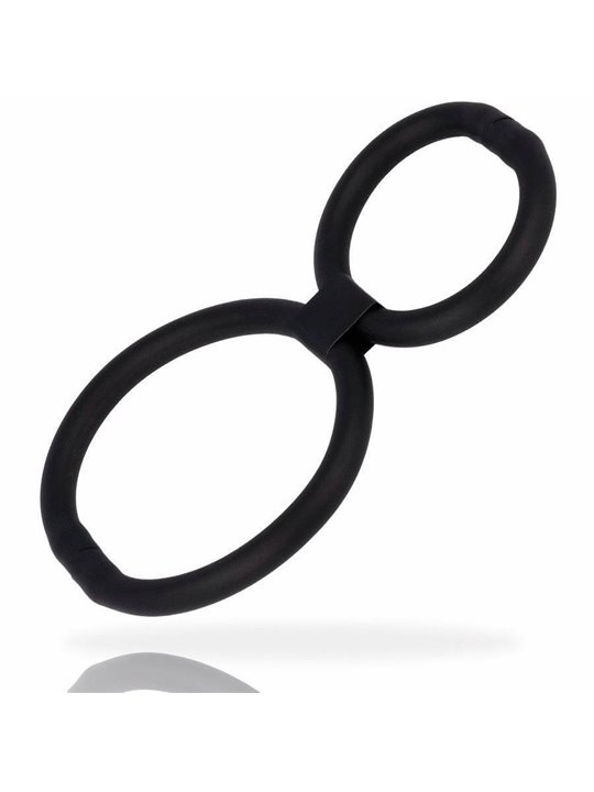 Addicted Toys - Anello Fallico Regolabile in Silicone Nero