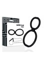 Addicted Toys - Anello Fallico Regolabile in Silicone Nero