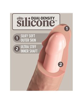 King Cock Elite - Silicone Realistic Strap-On Dildo 25.4 Cm