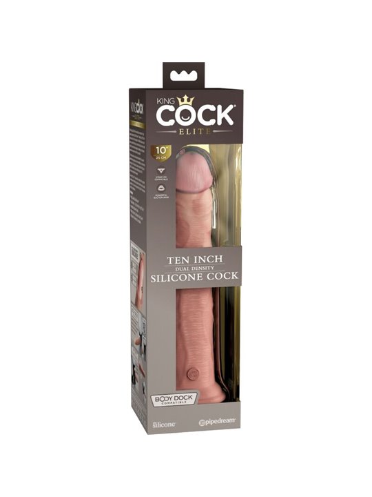 King Cock Elite - Silicone Realistic Strap-On Dildo 25.4 Cm