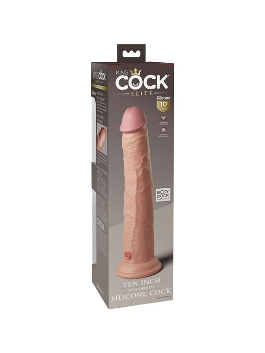 King Cock Elite - Silicone Realistic Strap-On Dildo 25.4 Cm