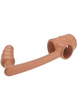 Pretty Love - Phallic Sleeve with Silicone Natural Anal Plug