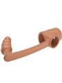 Pretty Love - Phallic Sleeve with Silicone Natural Anal Plug