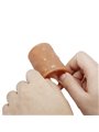 Pretty Love - Phallic Sleeve with Silicone Natural Anal Plug