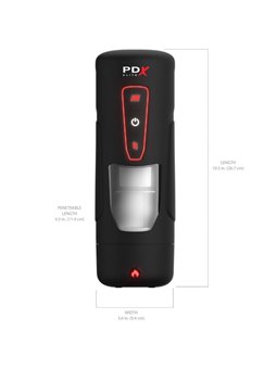Pdx Elite Milk Me Hotter - Masturbatore Automatico con Effetto Calore