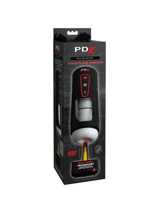 Pdx Elite Milk Me Hotter - Automatic Masturbator with Heat Effect