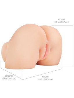 Pdx Elite Shake That Ass - Vagina e Ano Realistici con Vibrazione