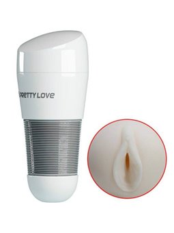 Pretty Love - Kitty White Vagina Masturbator