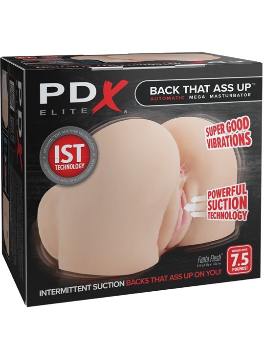 Pdx Elite Back That Ass Up - Vagina e Ano Realistici con Vibrazione