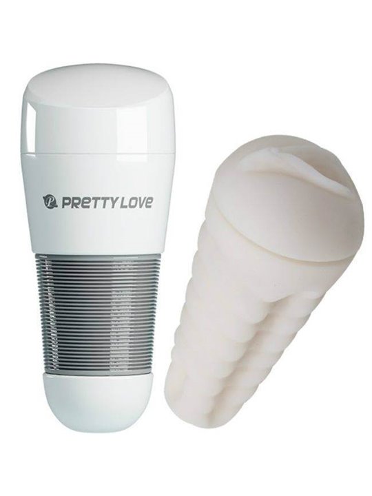 Pretty Love - Kitty White Vagina Masturbator