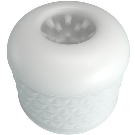 Pretty Love Crystle - Masturbatore Maschile in Silicone Bianco