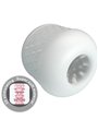 Pretty Love Crystle - Masturbatore Maschile in Silicone Bianco