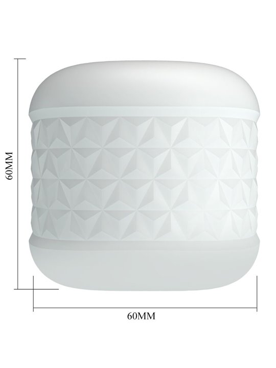Pretty Love Crystle - White Silicone Male Masturbator