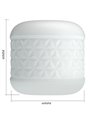 Pretty Love Crystle - White Silicone Male Masturbator