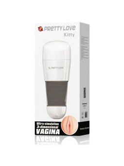 Pretty Love - Kitty White Vagina Masturbator