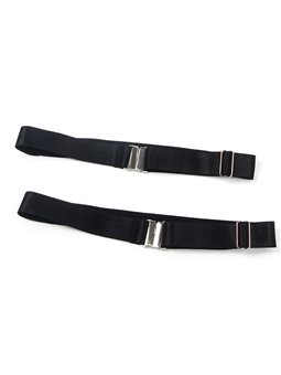 Subblime 957476 - Cinturini Imbracature Nere Regolabili per le Gambe