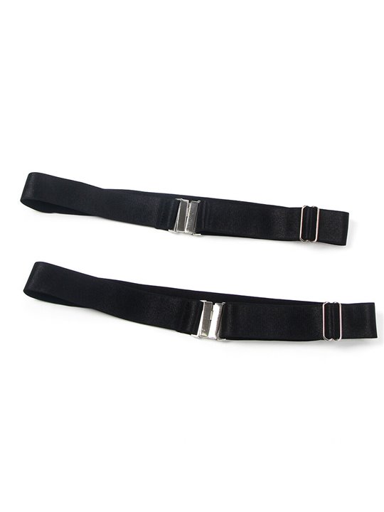 Subblime 957476 - Cinturini Imbracature Nere Regolabili per le Gambe