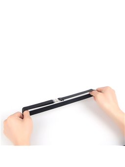 Subblime 957476 - Cinturini Imbracature Nere Regolabili per le Gambe