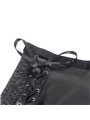 Subblime 957599 - Set Reggiseno Perizoma e Gonna in Ecopelle Nero L/XL