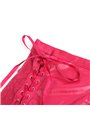 Subblime 957612 - Set Reggiseno Perizoma e Gonna in Ecopelle Rosso L/XL