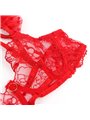 Subblime 957513 - Completo Intimo Sexy in Pizzo Rosso Taglia L/XL