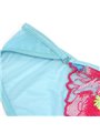 Subblime 957650 - Celestial Blue Lingerie Set with Pink Floral Embroidery L/XL