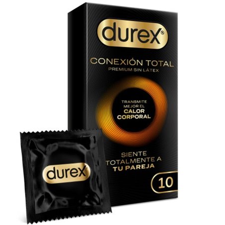 Durex Conexión Total - Preservativi Ultra Sottili Senza Lattice 10 Pz