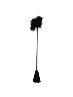 Calexotics Scandal Feather Crop - Black Feather Crop 53.25 cm
