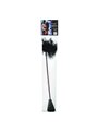 Calexotics Scandal Feather Crop - Frusta e Piumino Nero 53,25 Cm